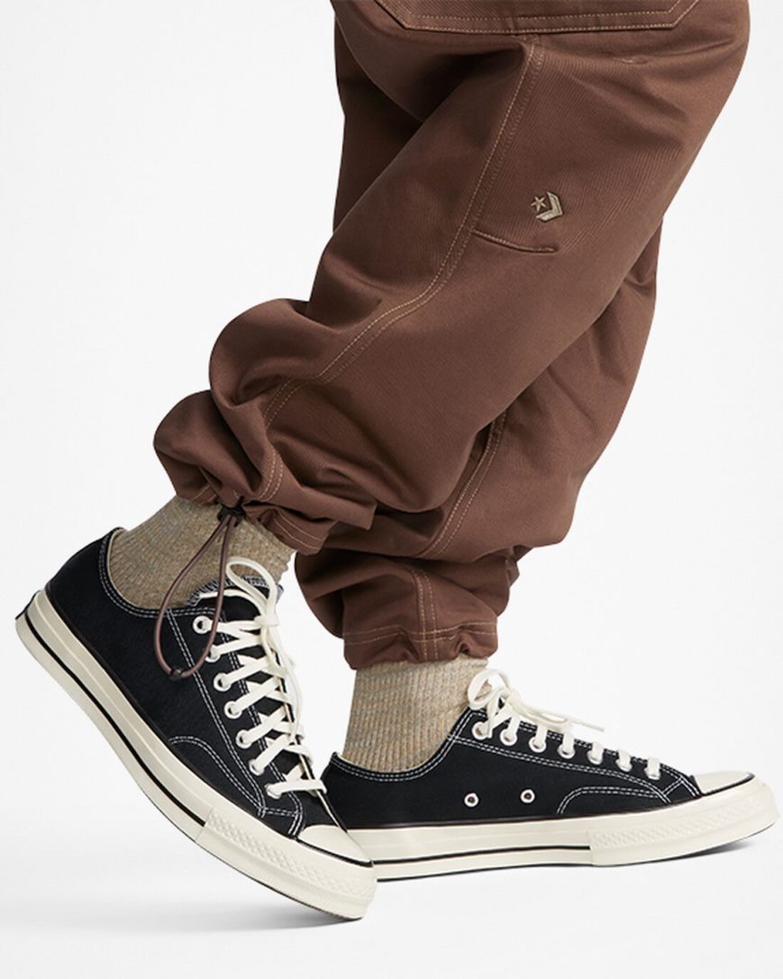 Men's Converse Star Chevron Cargo Pants Brown | AU 463ECC